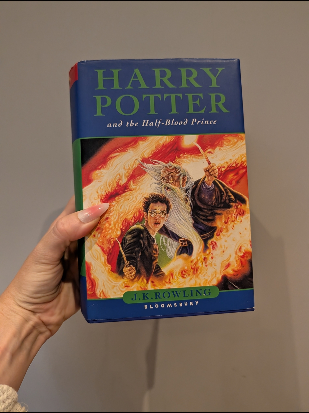 Harry Potter and the Half-Blood Prince First Edition With Rare Mistake On Page99